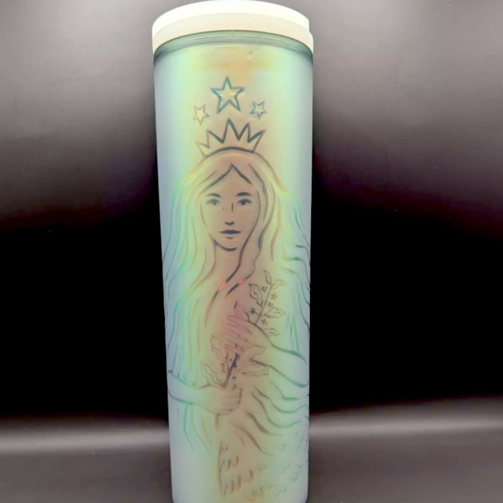 Starbucks 50th Anniversary Limited Edition 16oz Siren Mermaid Frosted Tumbler